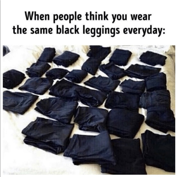 👻 🧡🖤TWO✌️2 PAIRS LLR OS Leggings-👻1 Pair Halloween & 1 pair Solid Black🖤👻 - Picture 8 of 10